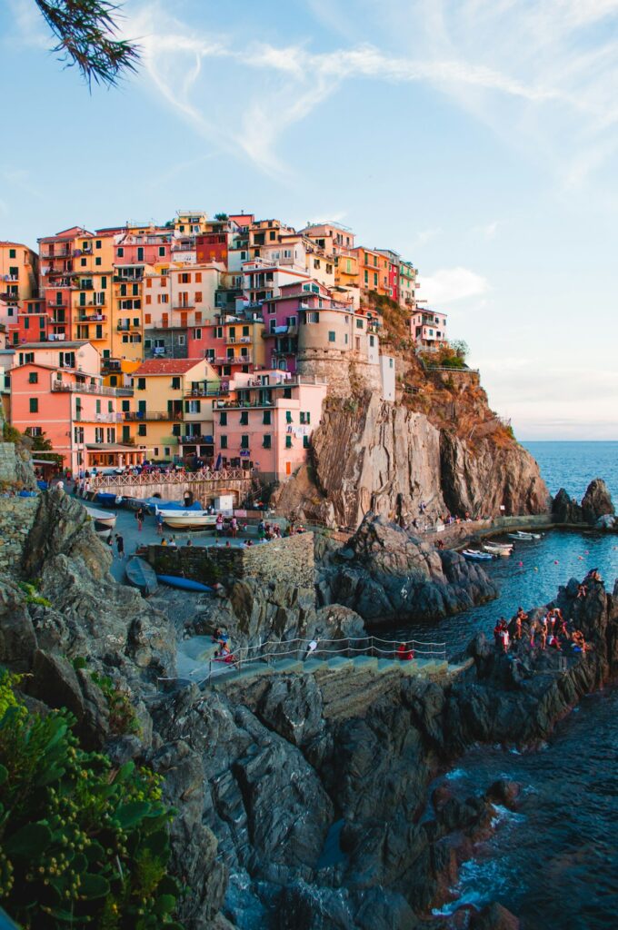 Positano village on the Amalfi Coast Italy